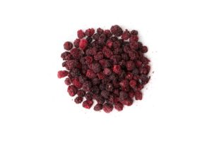 Freeze dried whole blackberries