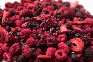 Freeze dried mixed fruit