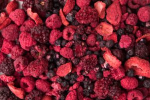 freeze dried mixed fruit