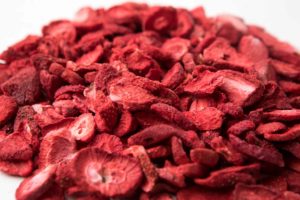 freeze dried sliced strawberries